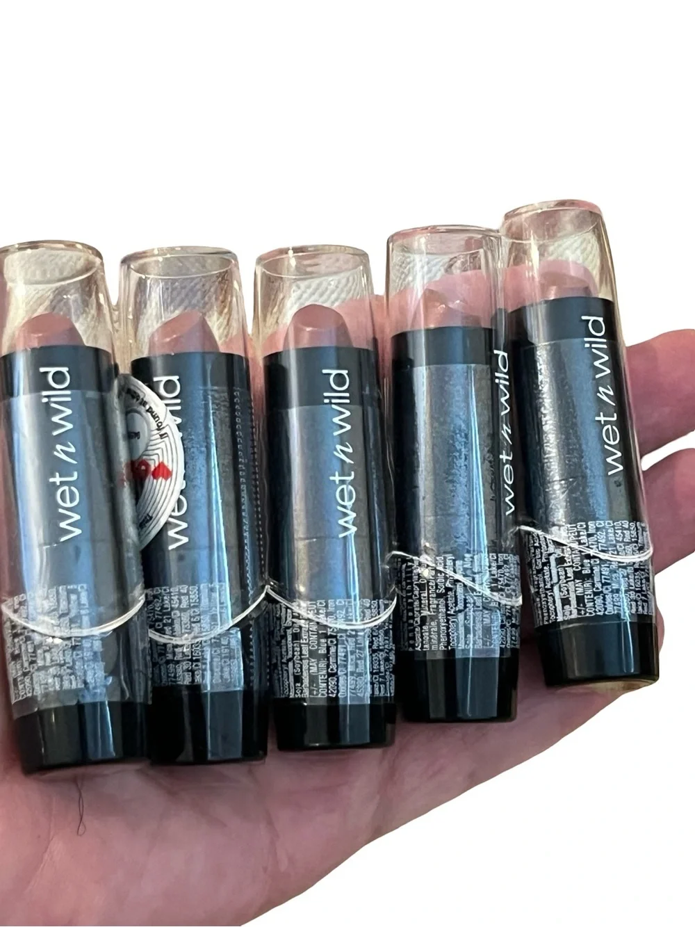 wet n wild Java Lipstick Bundle - Warm Brown Shade 5pc  FINAL PRICE DROP